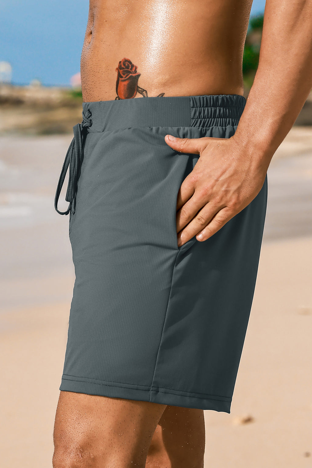 Volcanic Stone Gray Board Shorts