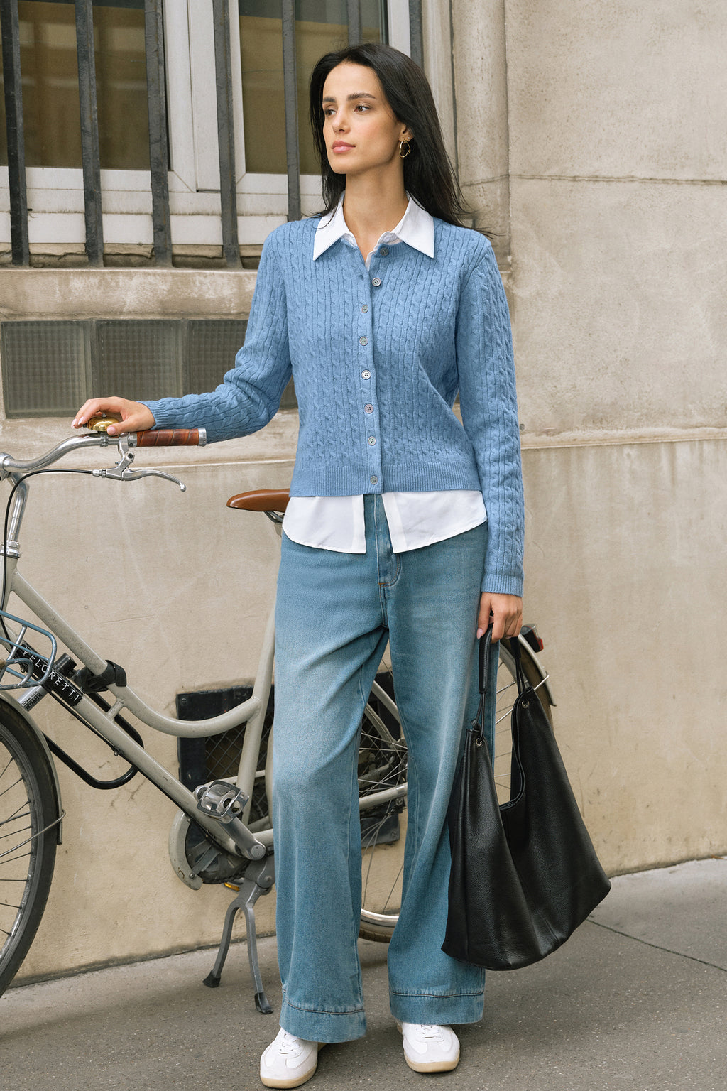 You Know Me Blue Cardigan