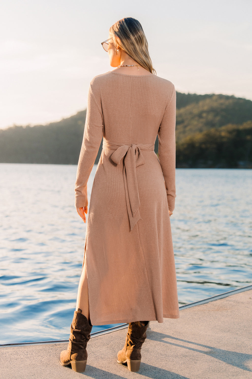 Room to Breathe Beige Maxi Dress