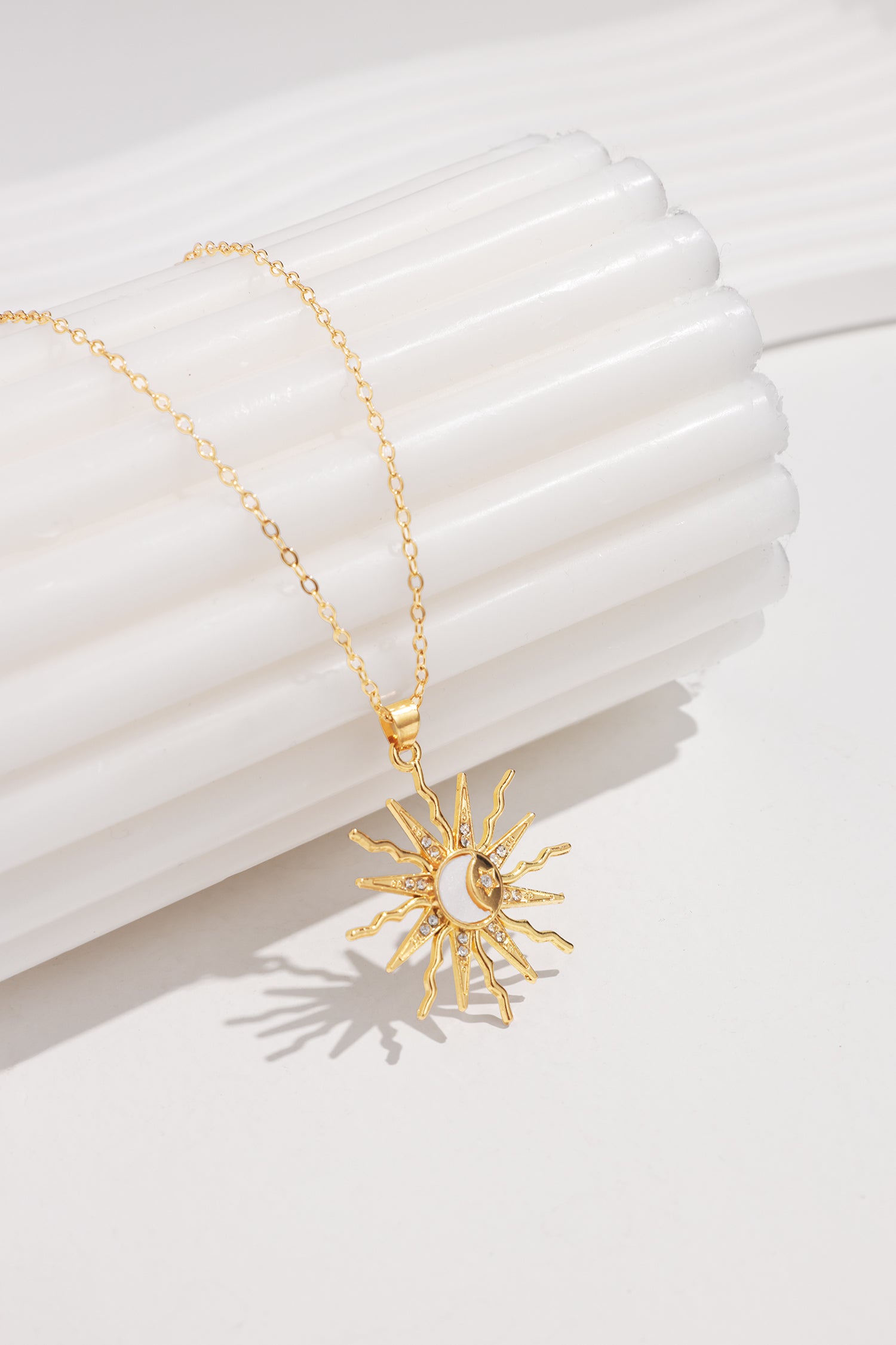 Galaxy Glow Gold-Tone Necklace