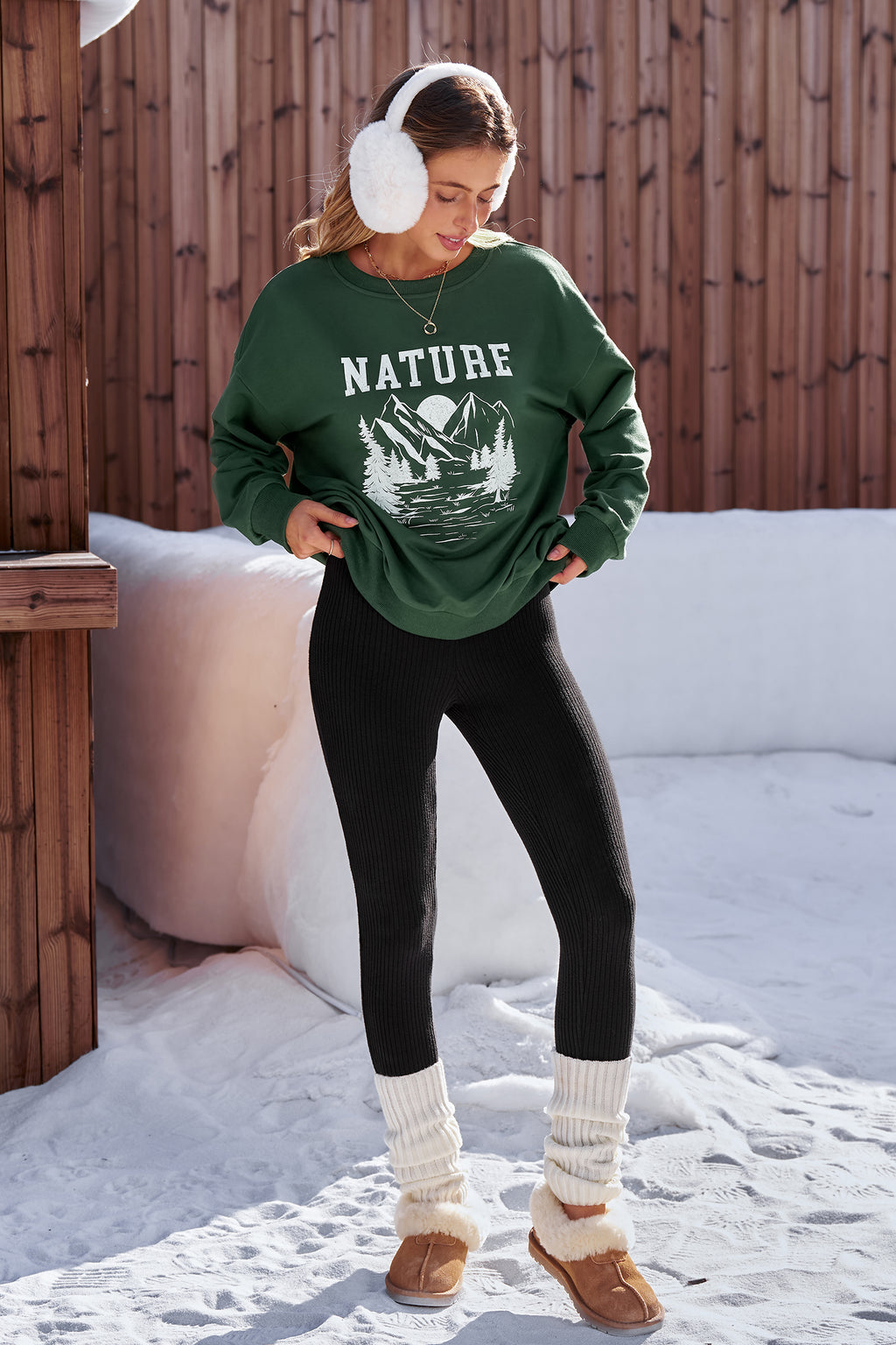 Wink Wink Black Leggings