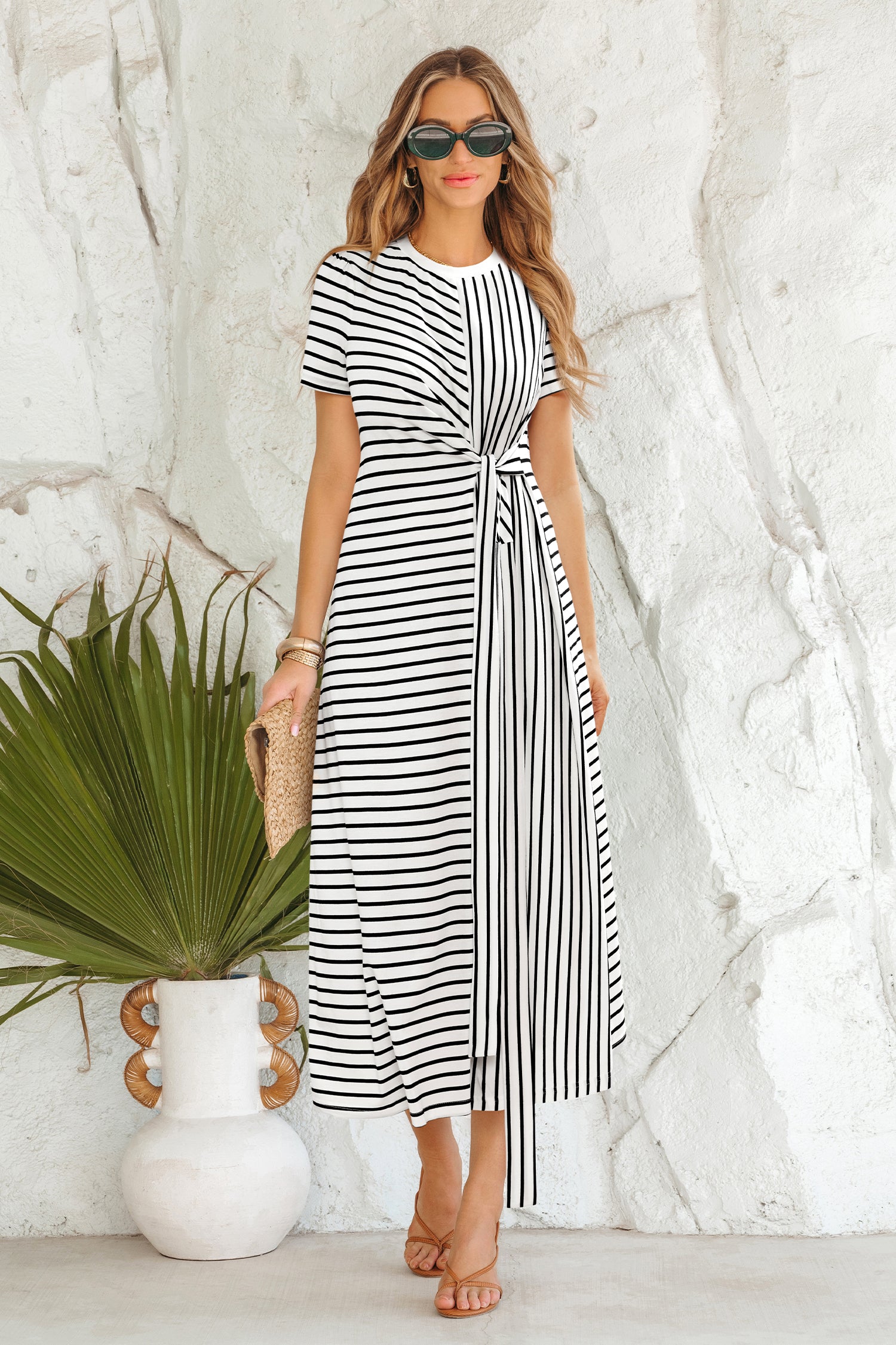 Timeless Tune Striped Maxi Dress