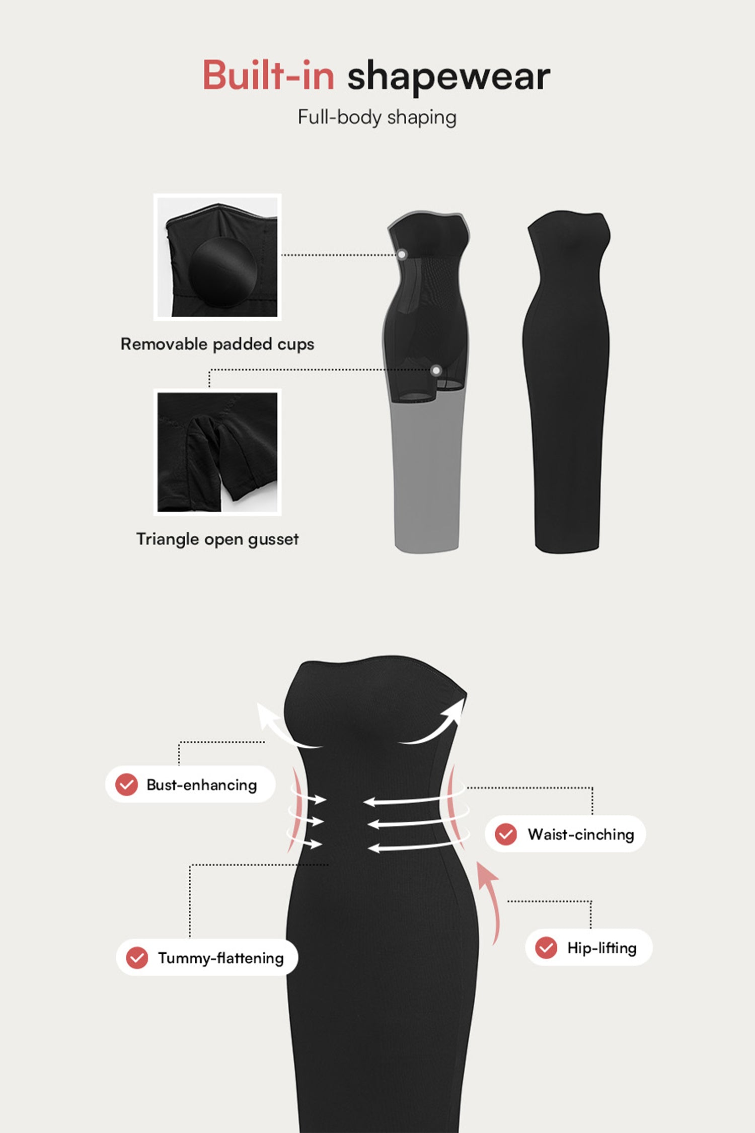 Midnight Silhouette Black Maxi Dress