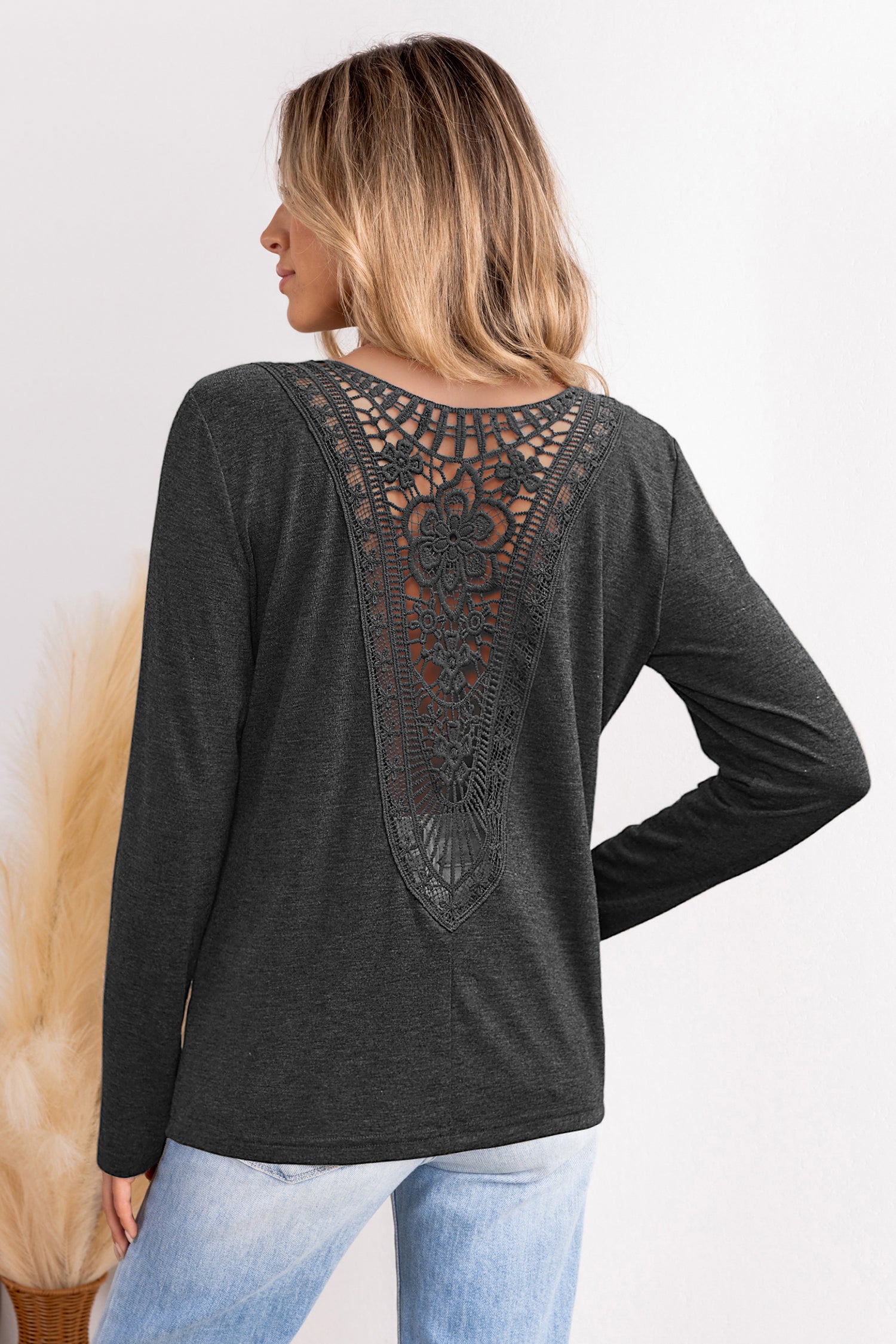 For Real Grey Top