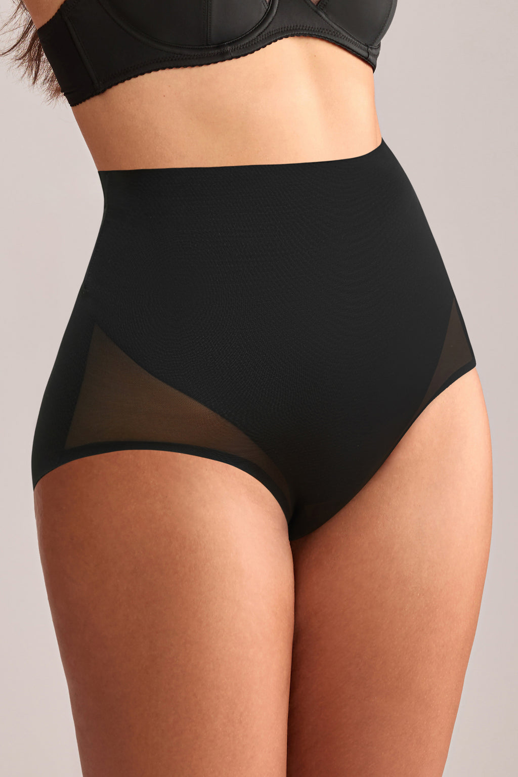 Hidden Charm Black Shapewear Briefs