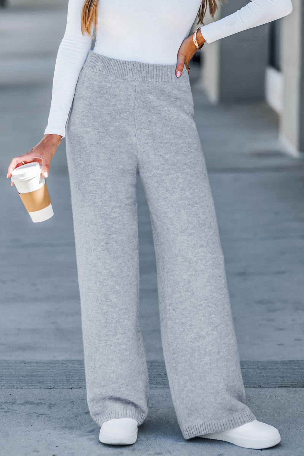 Hushed Tones Grey Pants