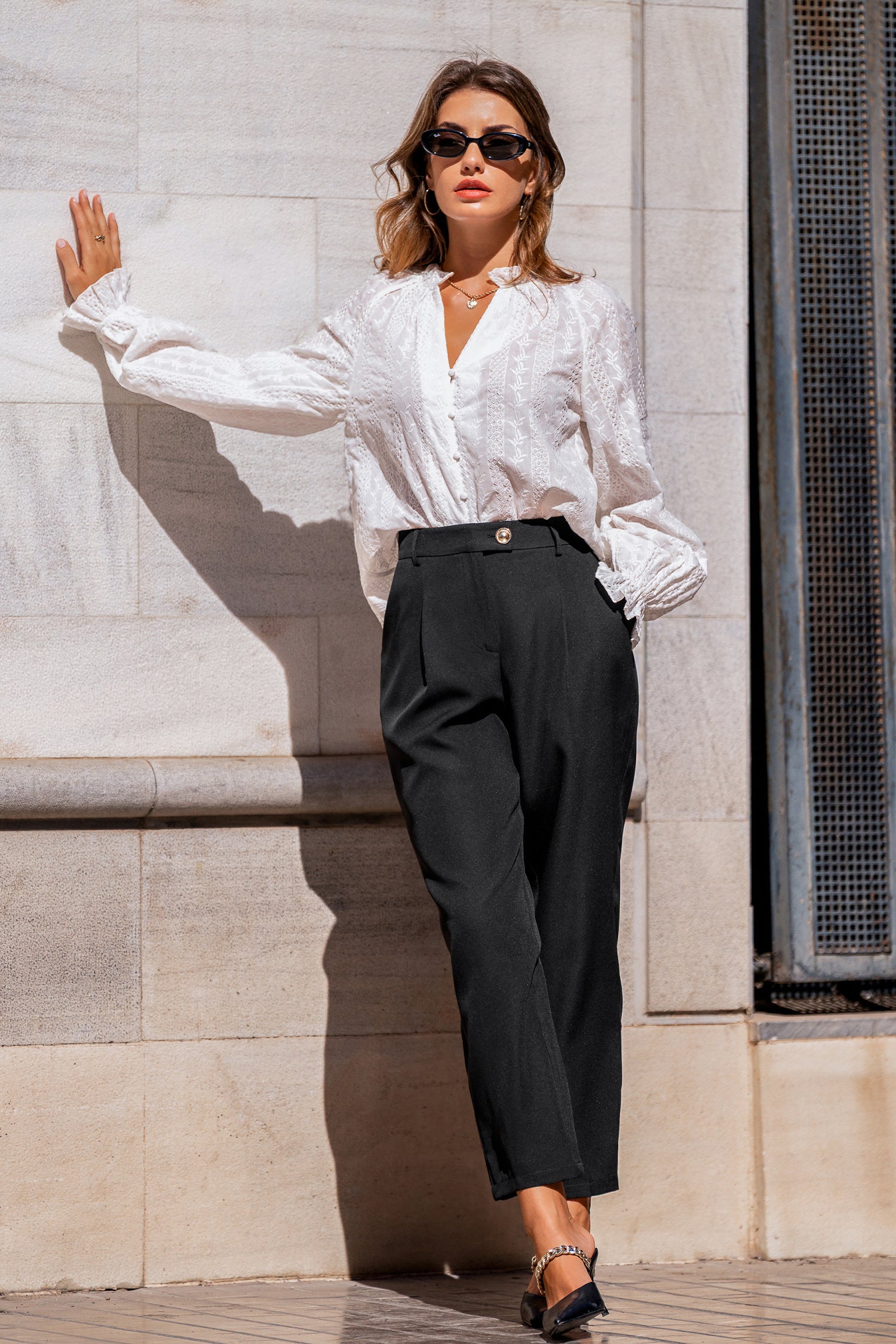 Hit Refresh Black Pants
