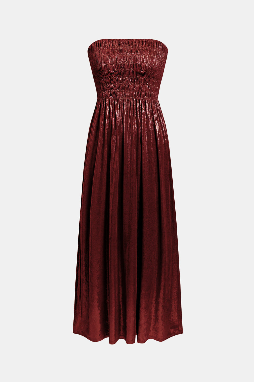 Ruby Goddess Red Maxi Dress