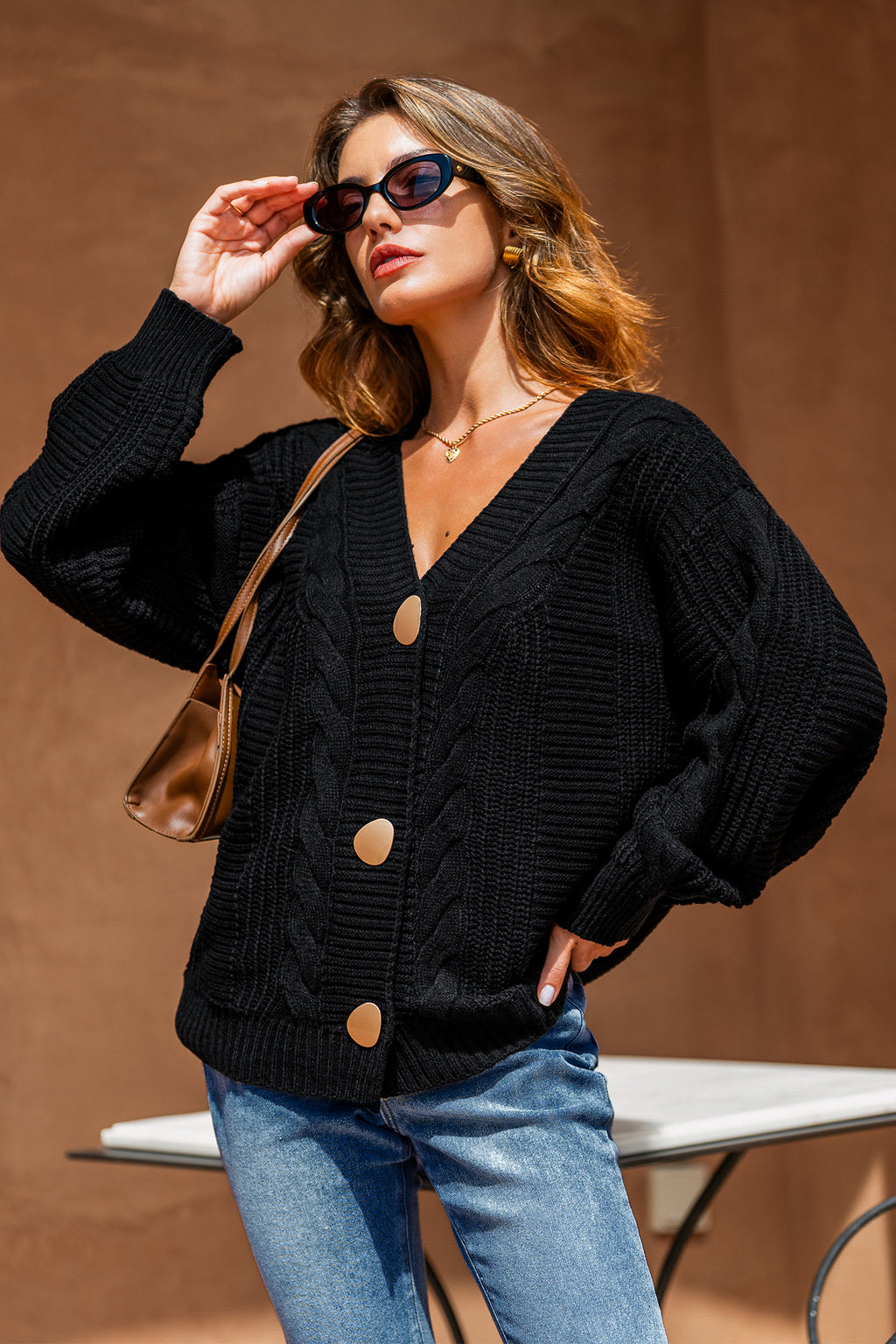 Big Hug Black Cardigan
