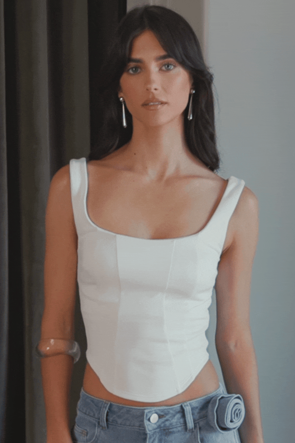 x Renee & Elisha Herbert In Sync Top