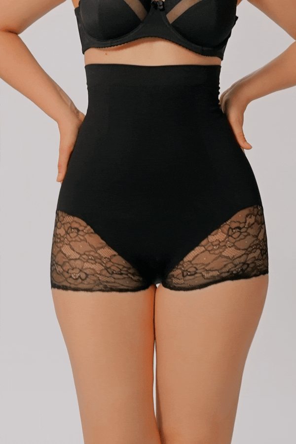 Pure Confidence Black Shapewear Briefs