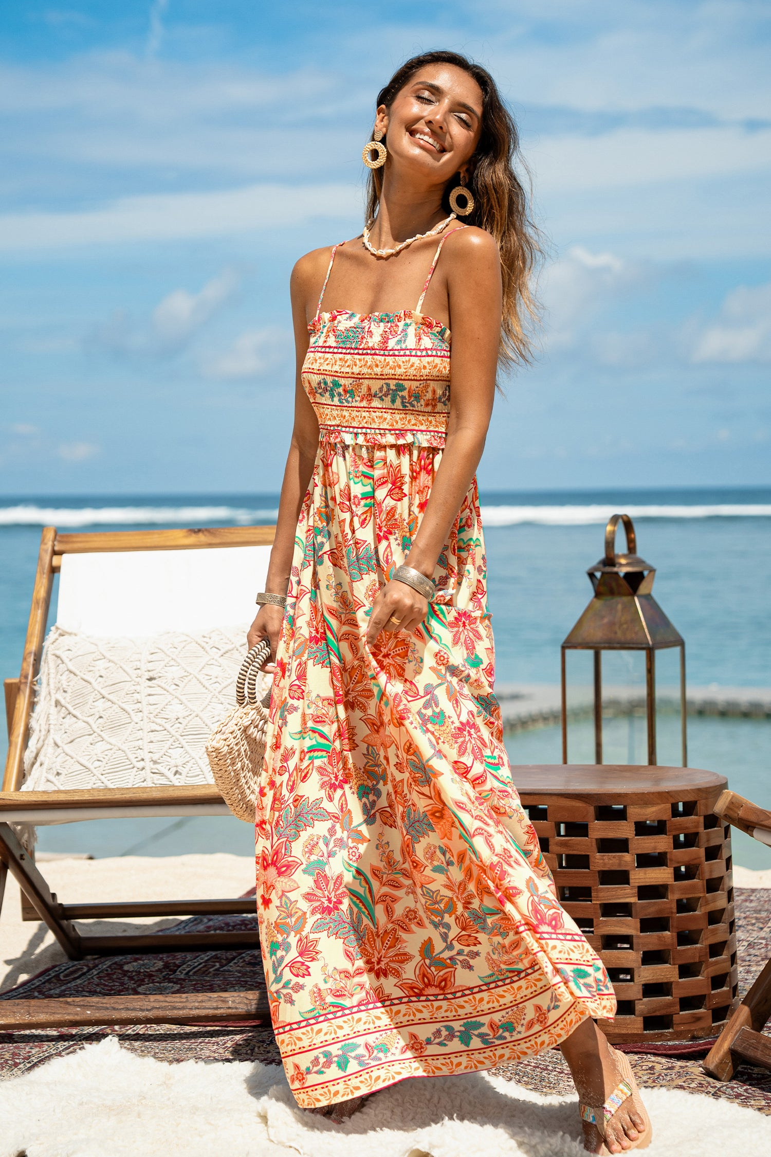 Fine & Dandy Floral Maxi Dress
