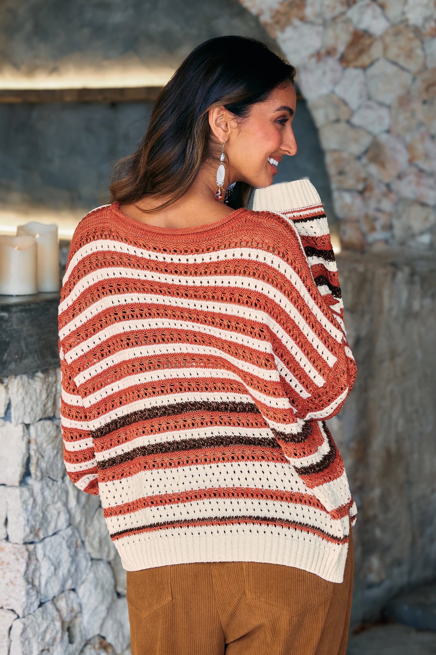 Day Out Striped Sweater