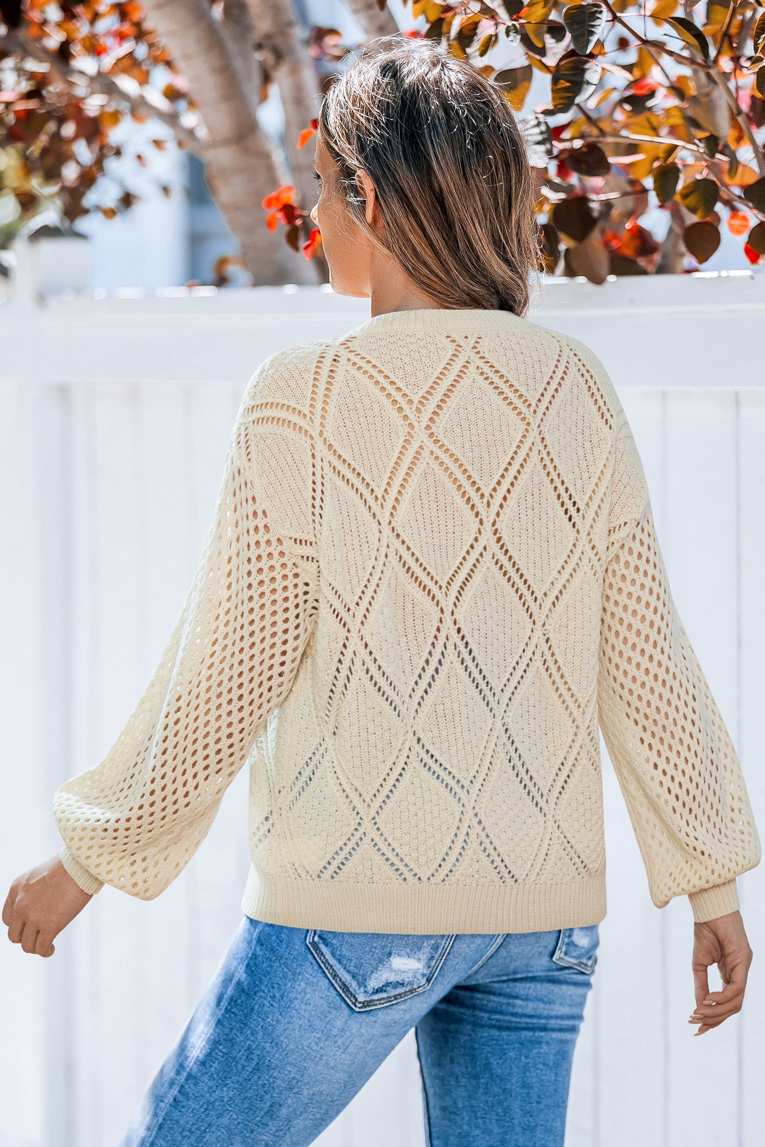 Vanilla Haze Beige Sweater