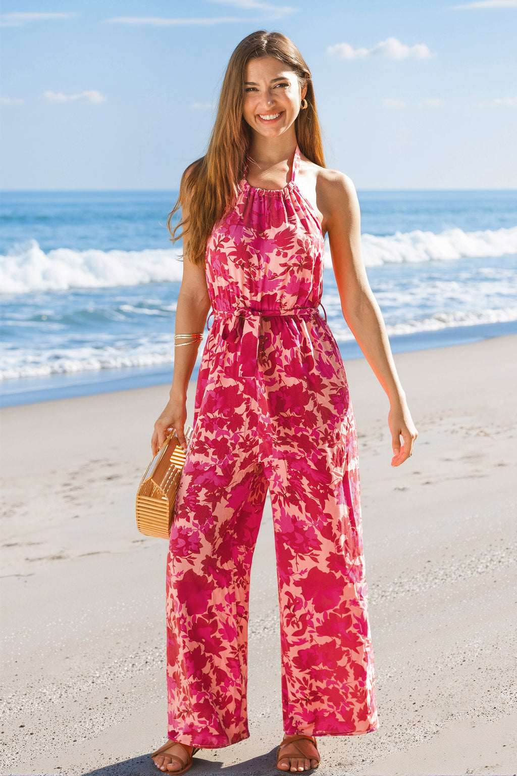 Ruby Garden Floral Jumpsuit