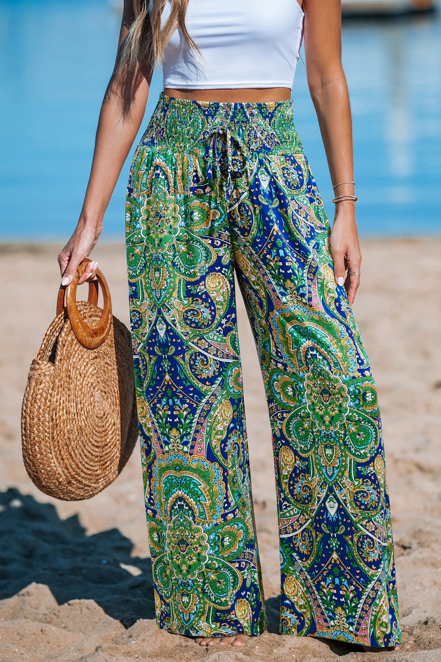 Lost In Thought Paisley Pants