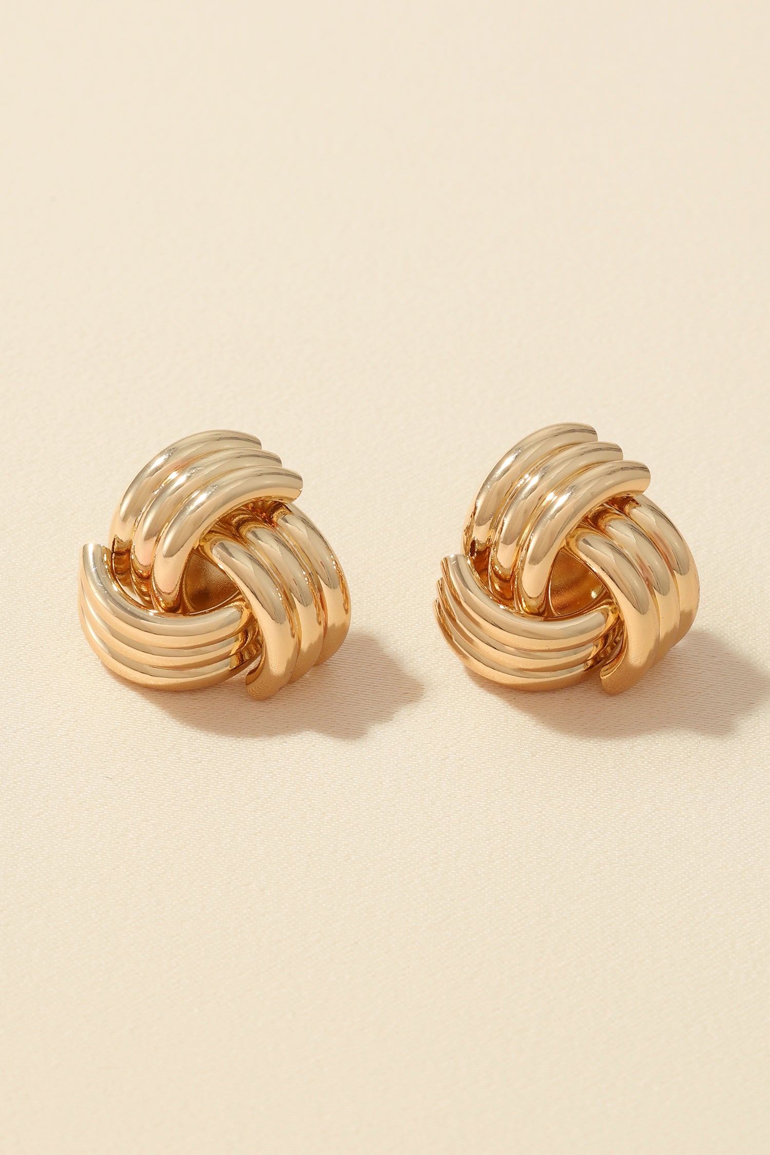 Take Notice Gold-Tone Earrings