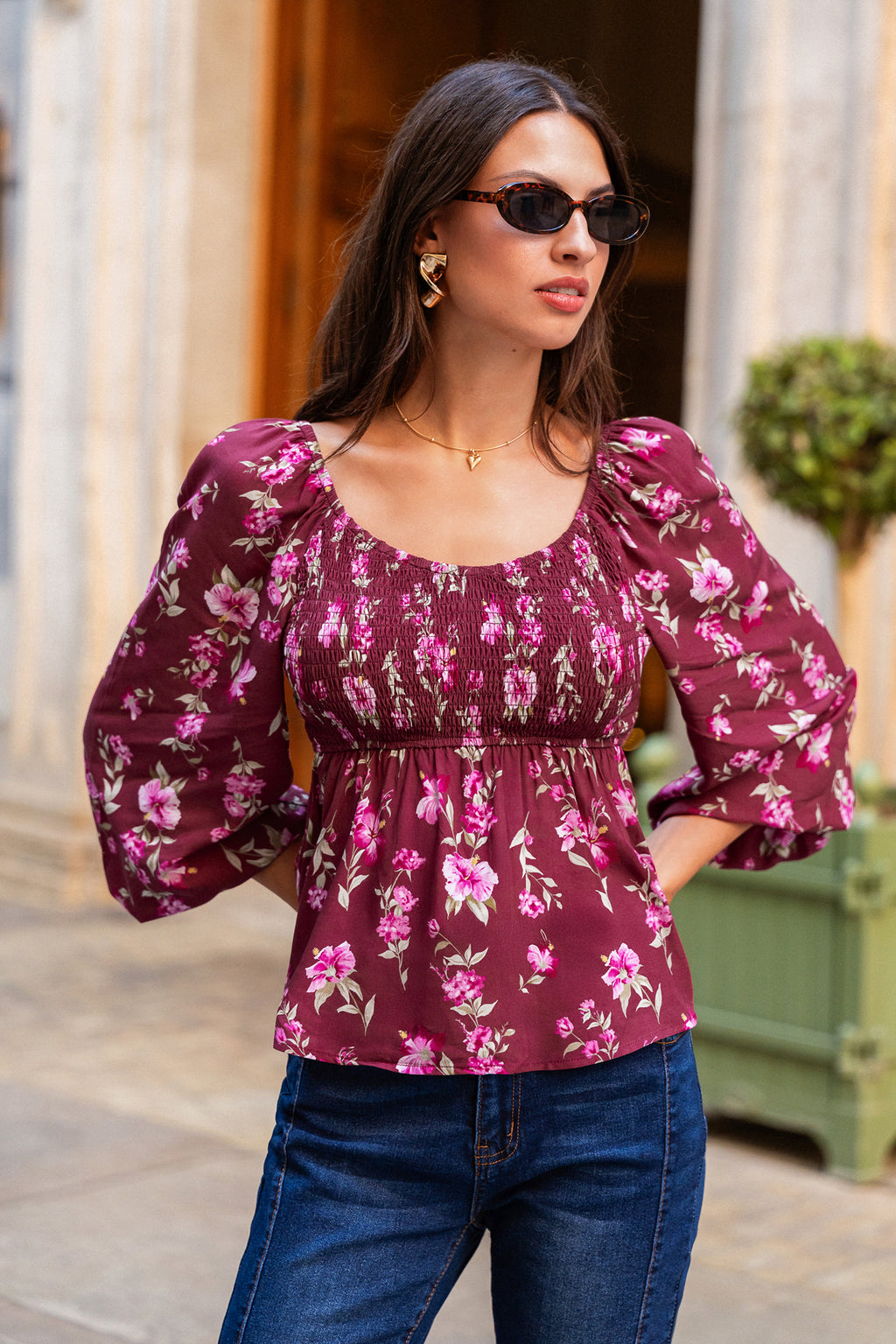 Fearless Bloom Floral Top