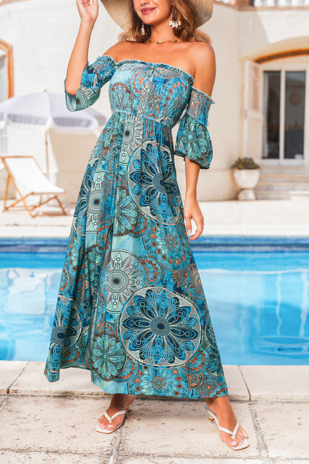 Nomadic Heart Boho Maxi Dress