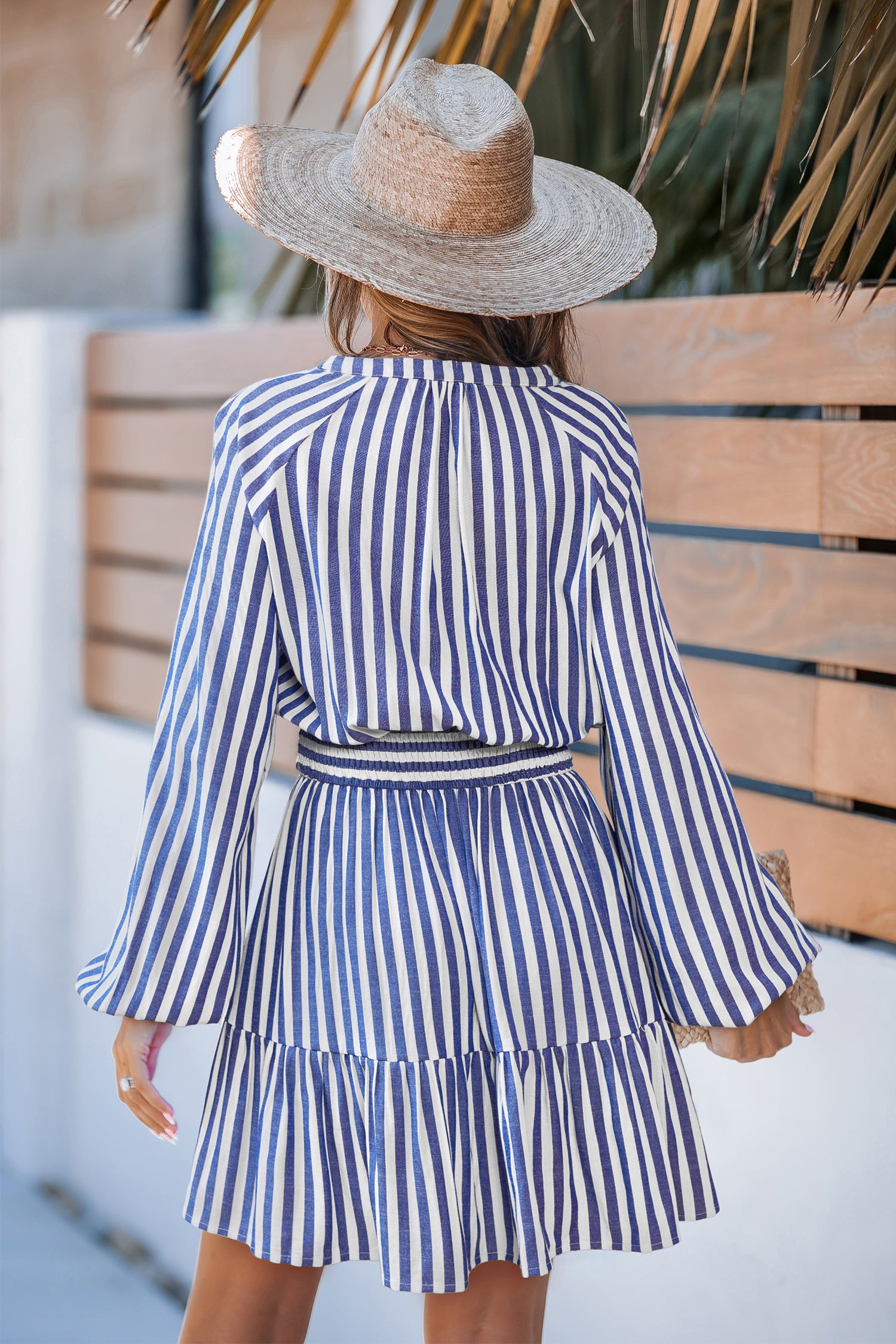 Nautical Escape Striped Mini Dress