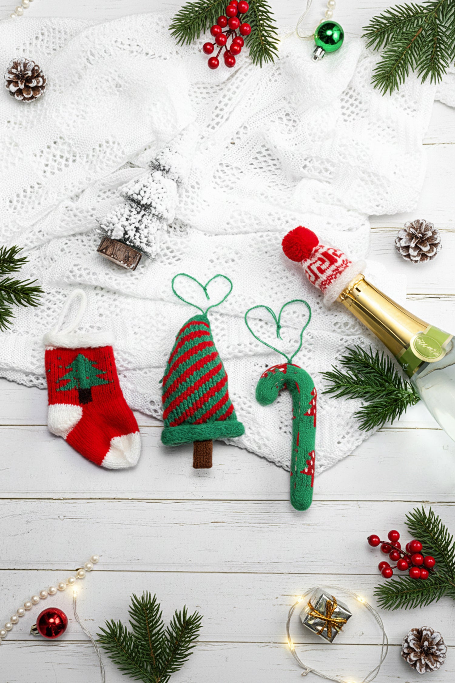 Cupshe Pocketful of Cheer Christmas Ornaments Set