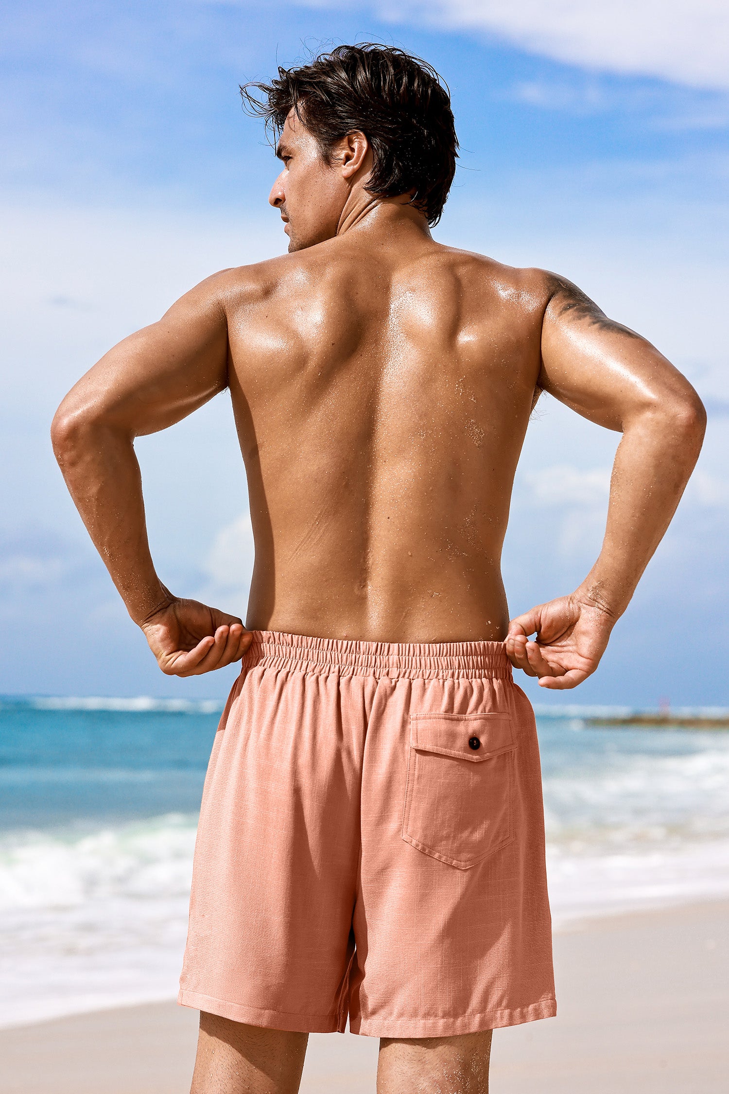 Driftwood Sands Brown Board Shorts