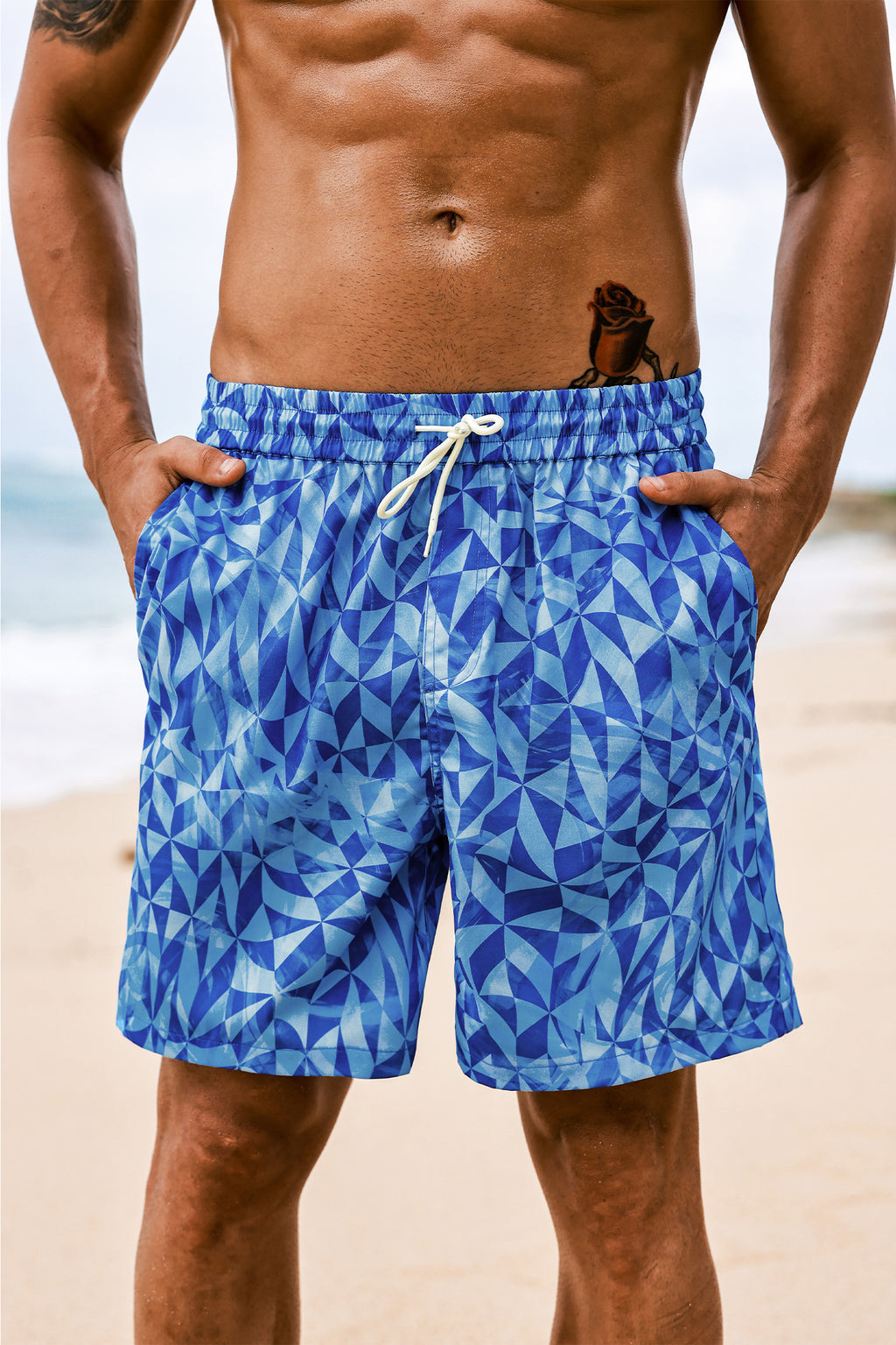 House of Mirrors Geo Board Shorts