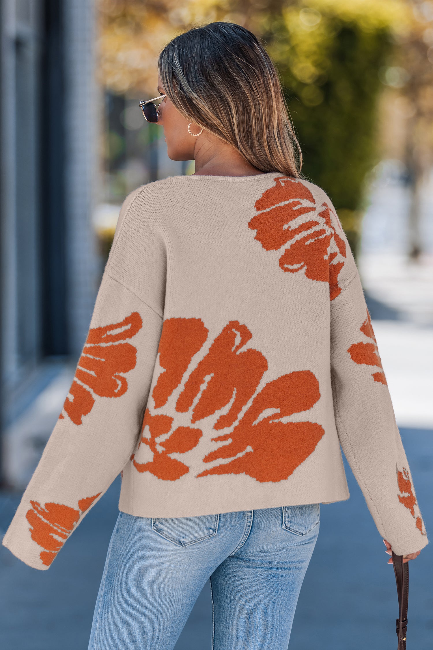 Brunch Ready Floral Sweater