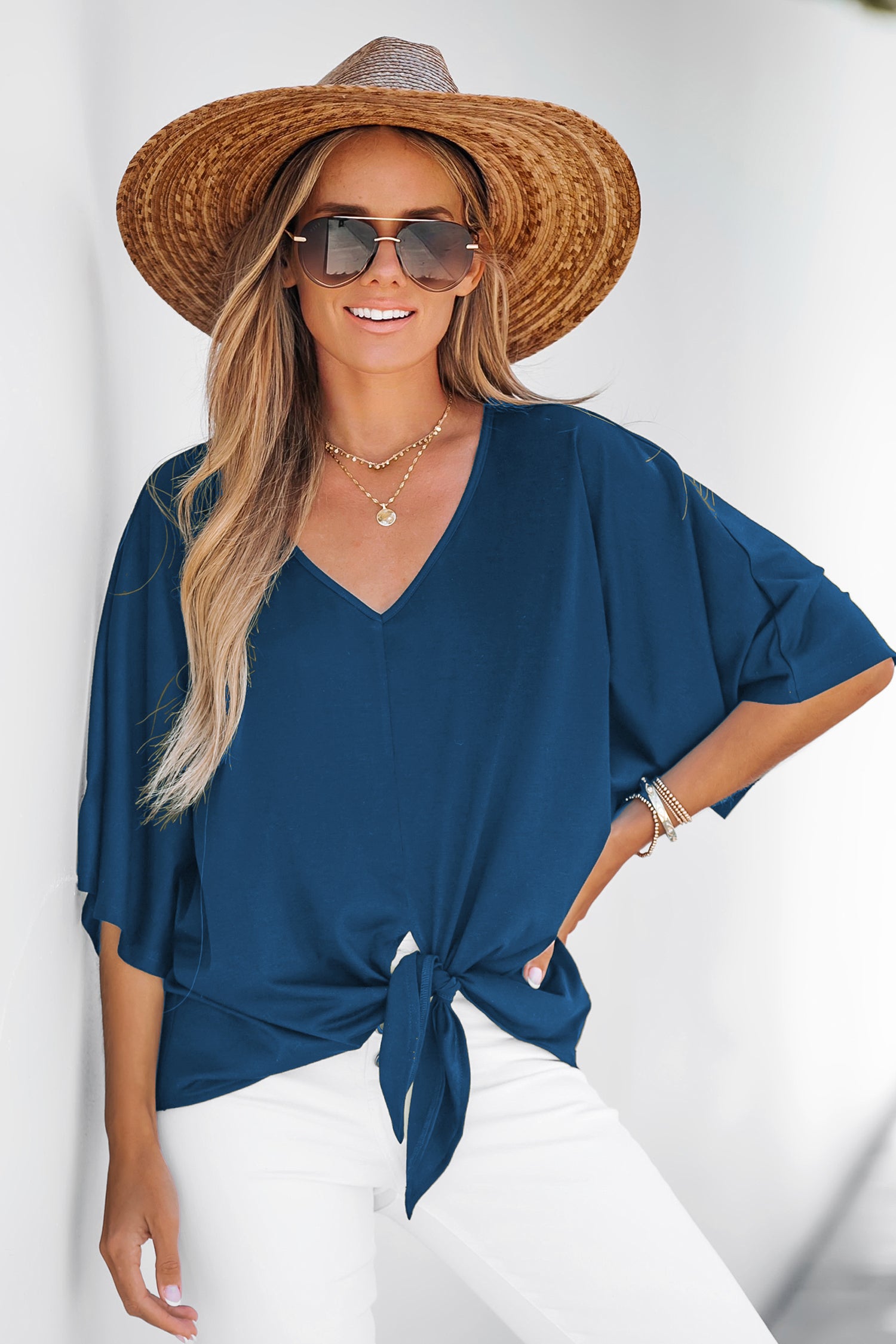 Room to Breathe Blue Top