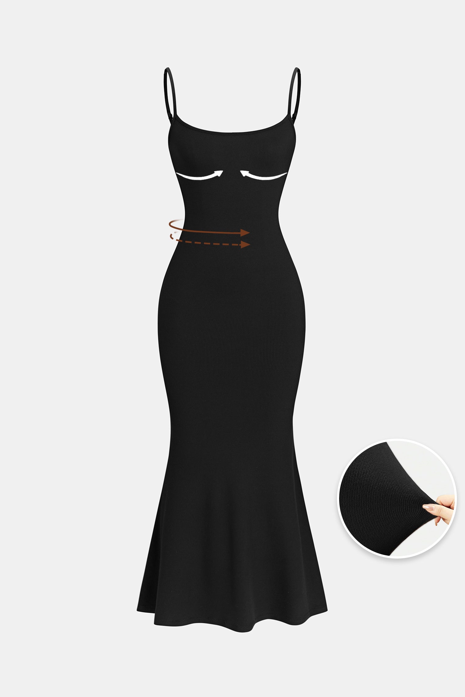 Crowd Pleaser Black Maxi Dress