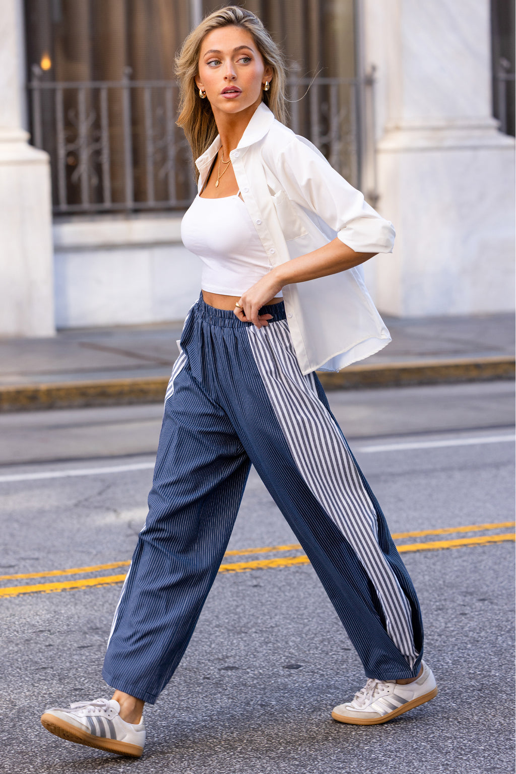 Traffic Jam Striped Pants