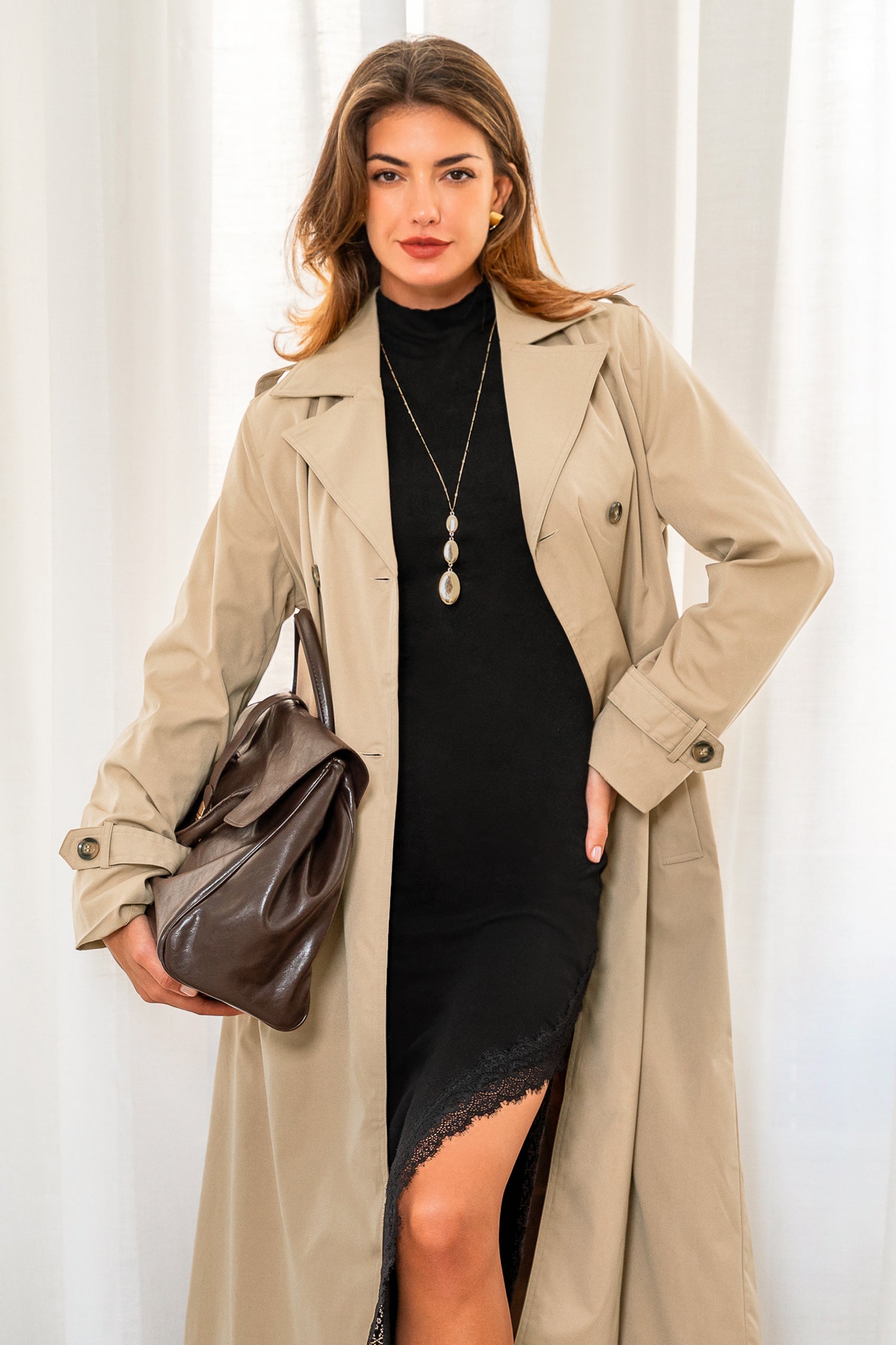 New York Minute Black Maxi Dress