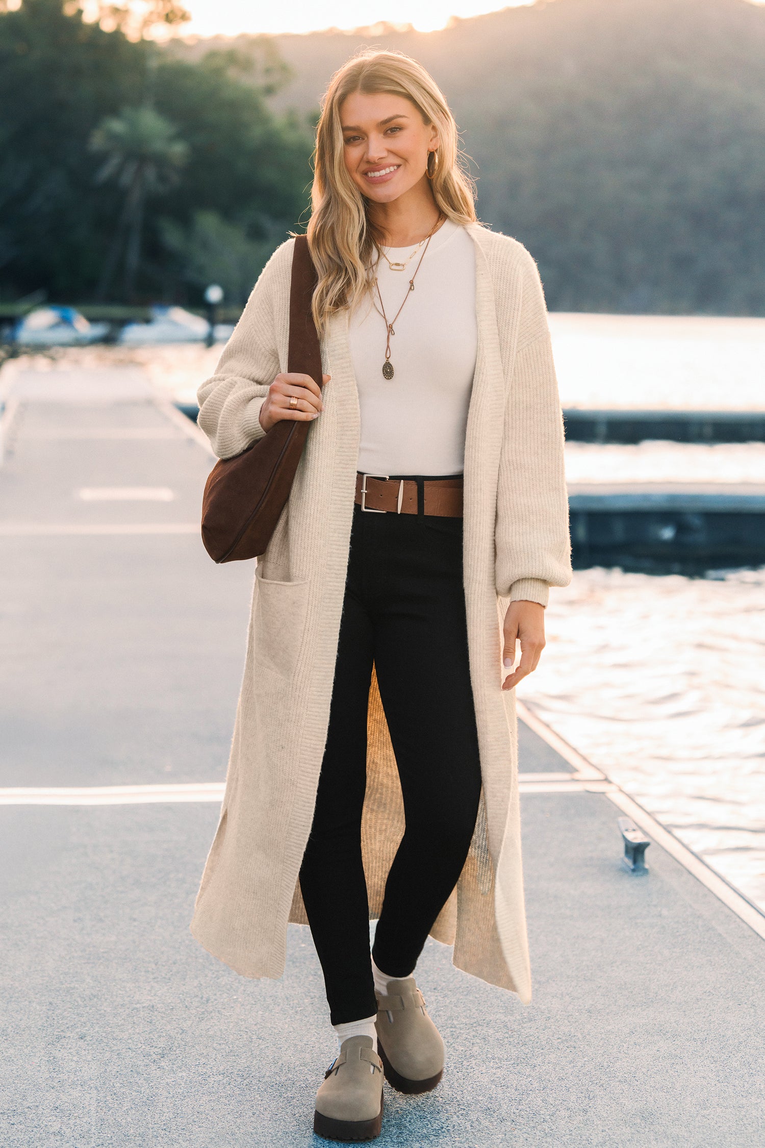 Cream & Sugar Beige Cardigan