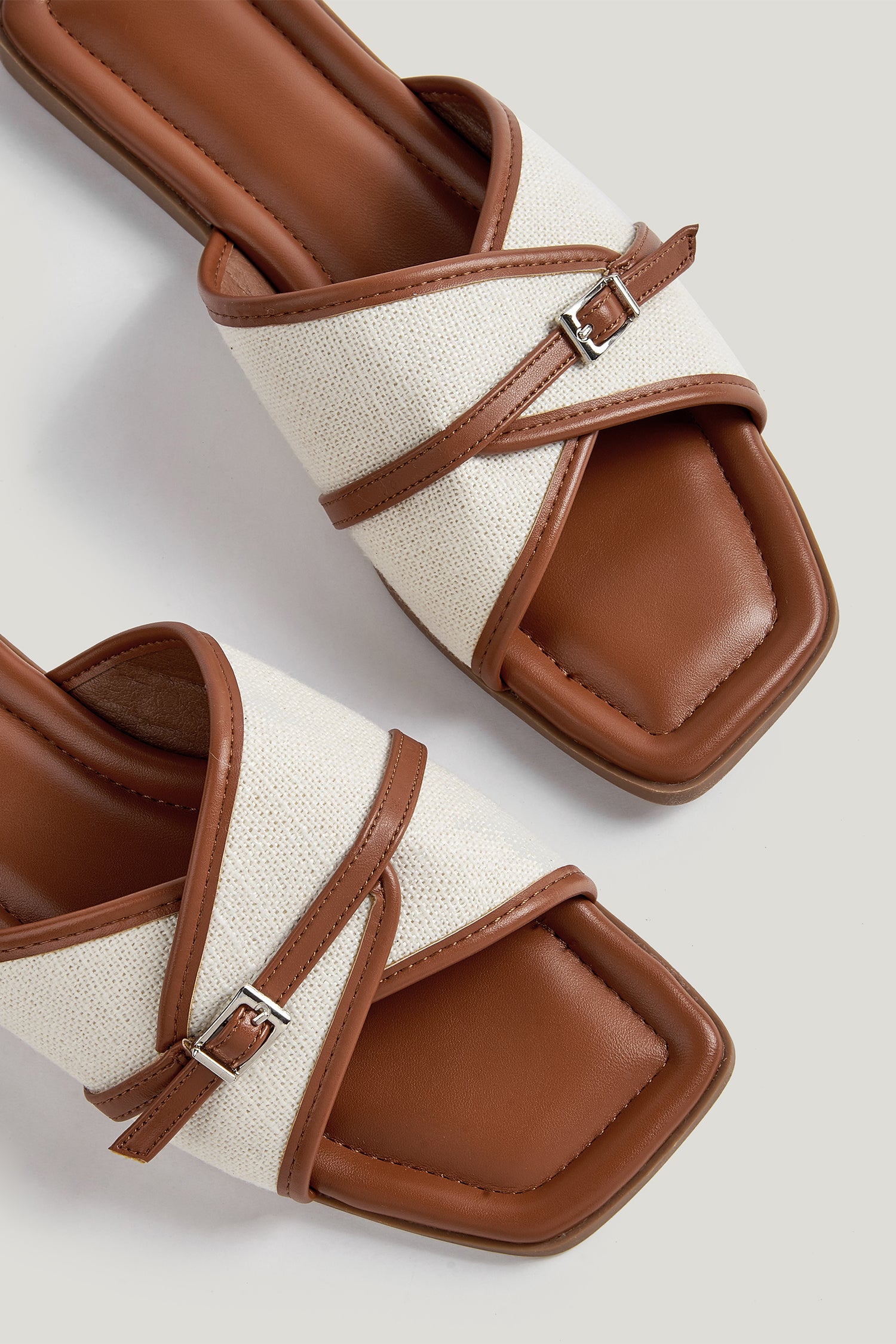 Walk On Air Beige Sandals