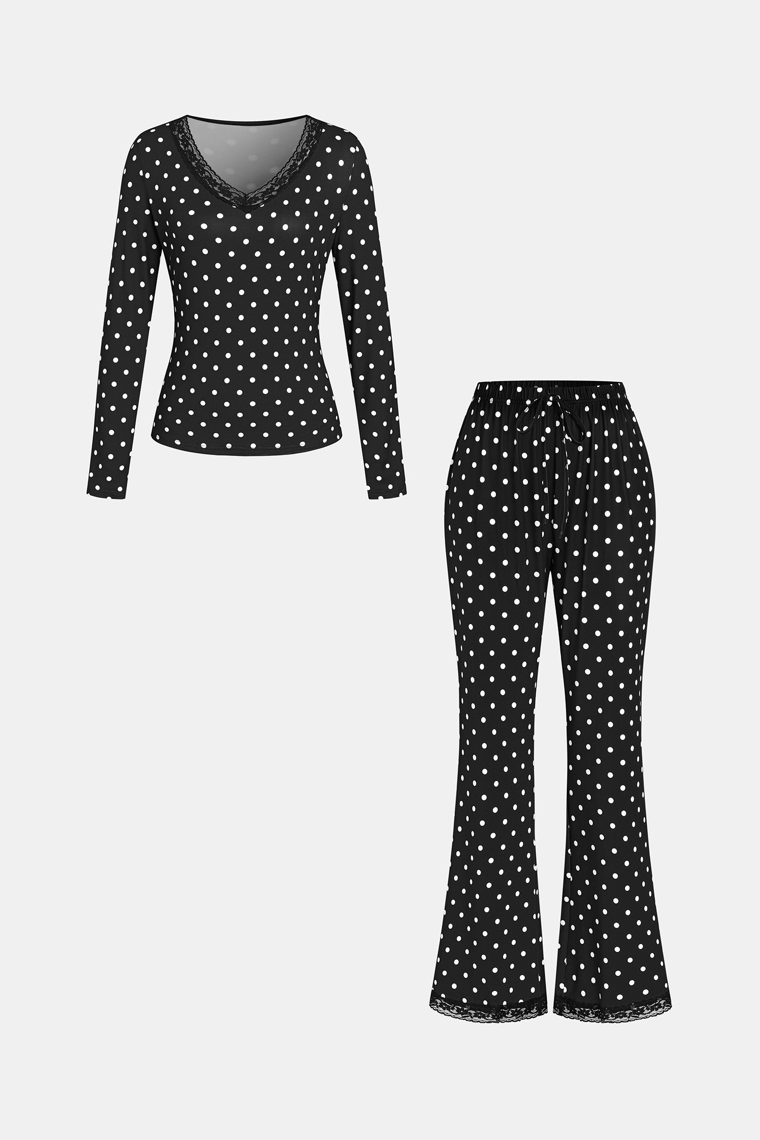 Sleep Easy Polka Dot Pajama Set