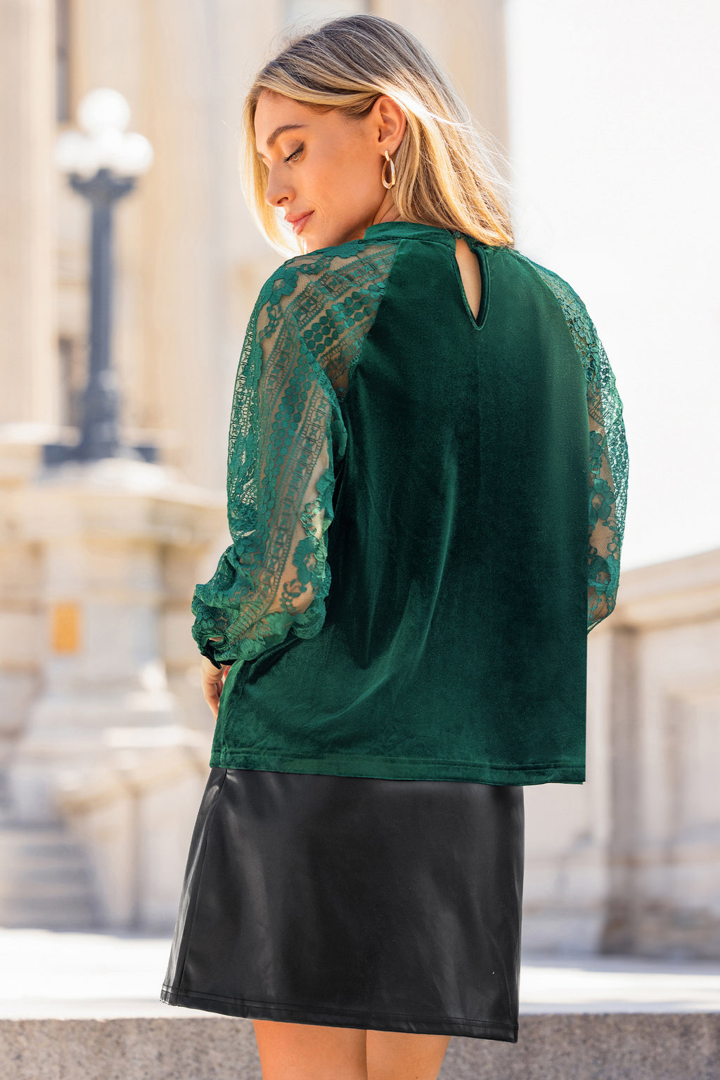 Out to Impress Green Top