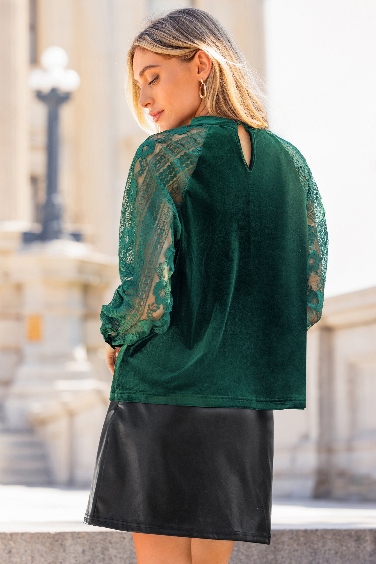 Out to Impress Green Top