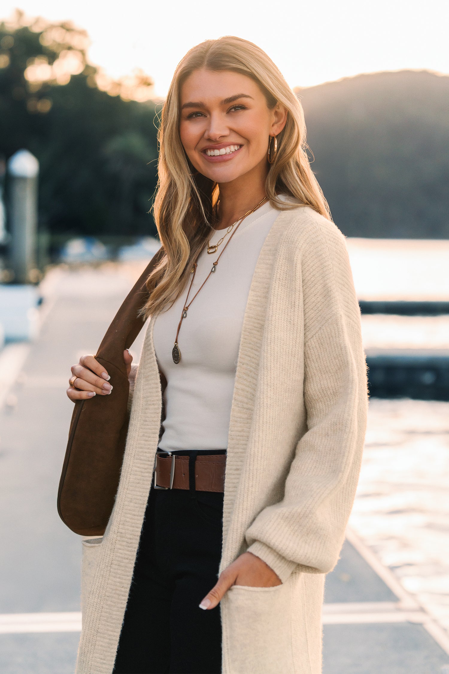 Cream & Sugar Beige Cardigan