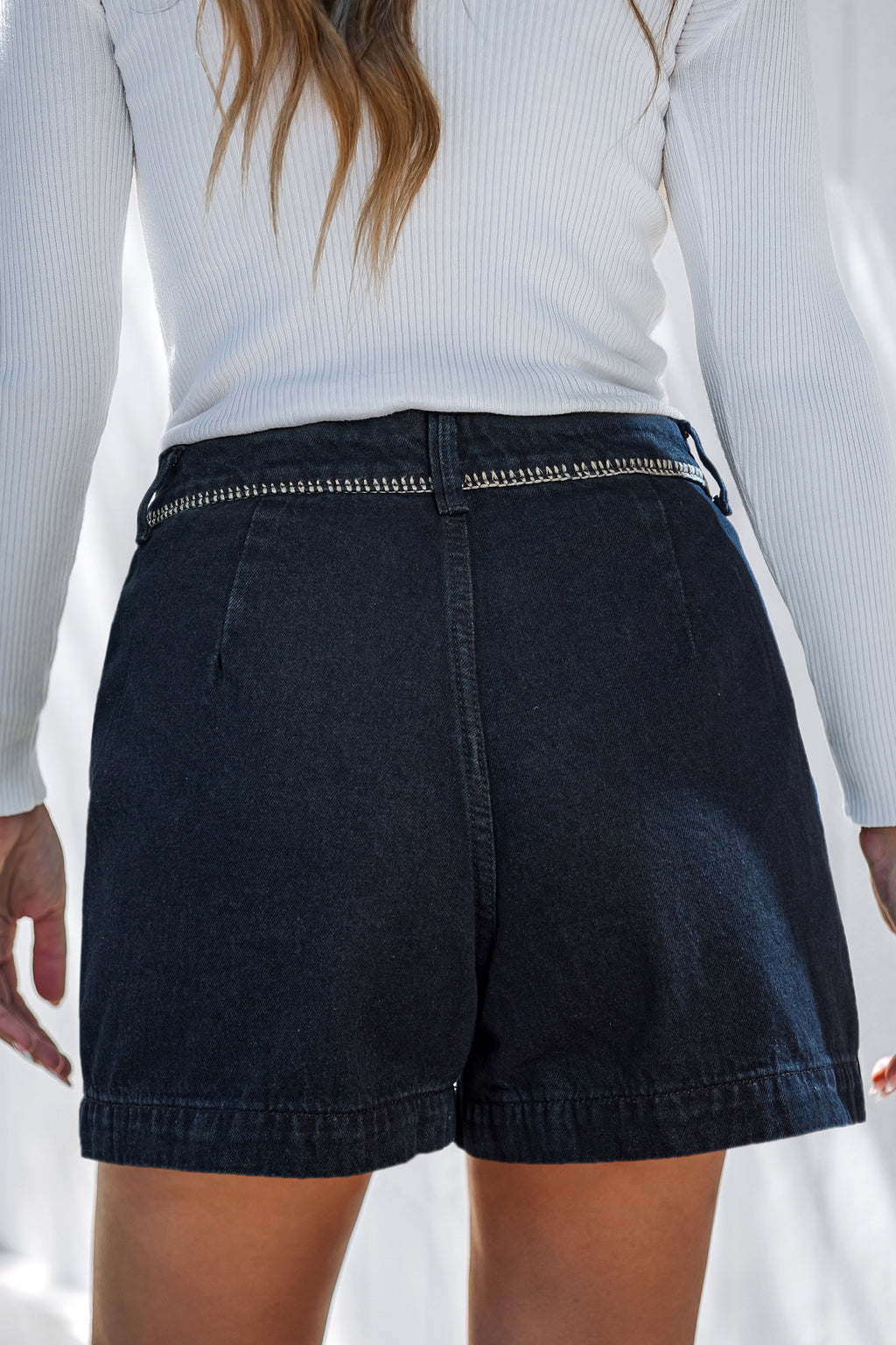 On the Daily Blue Shorts