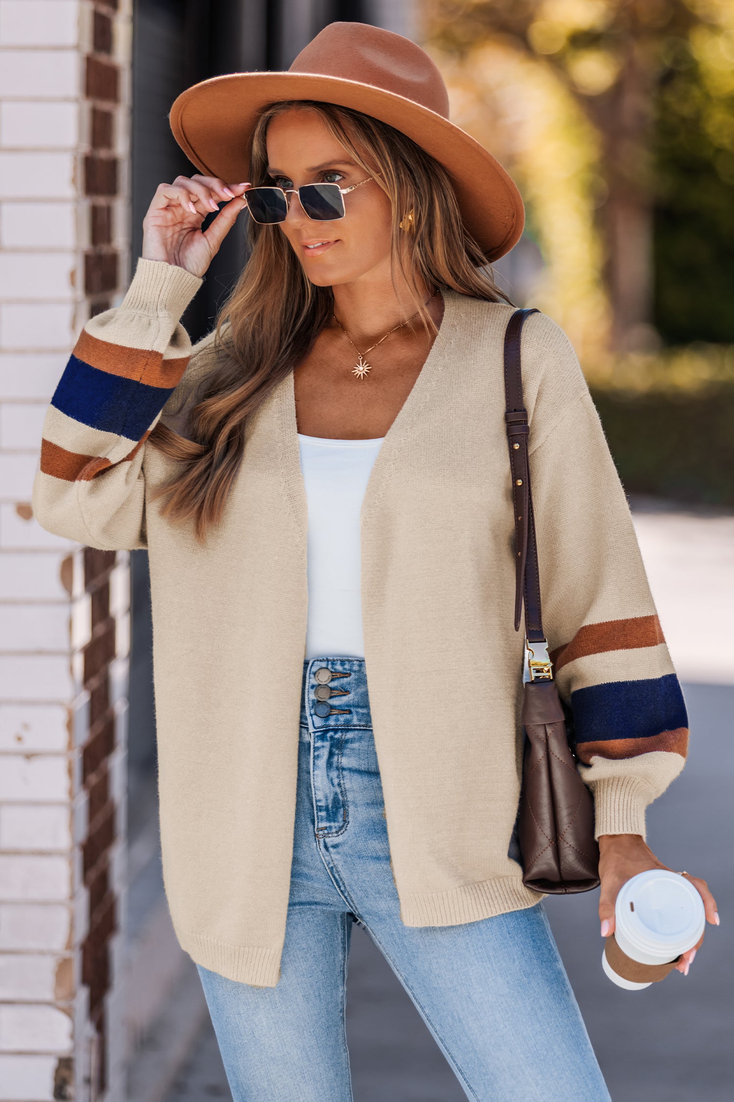 Campus Classic Striped Cardigan