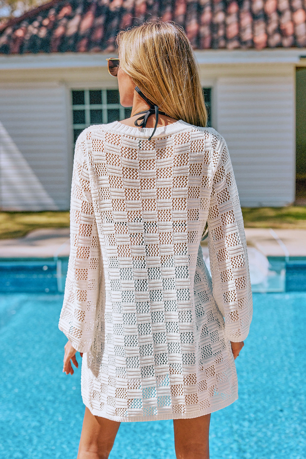 Layered Up White Cover-Up Kimono