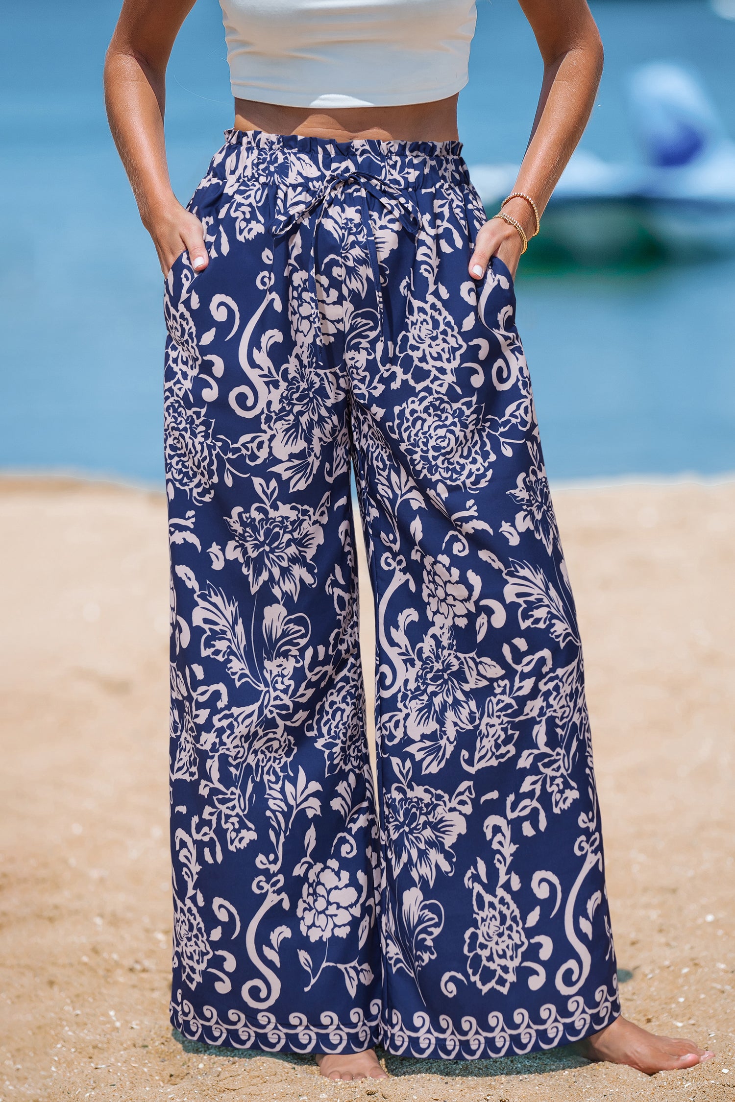 Bloom on By Floral Pants