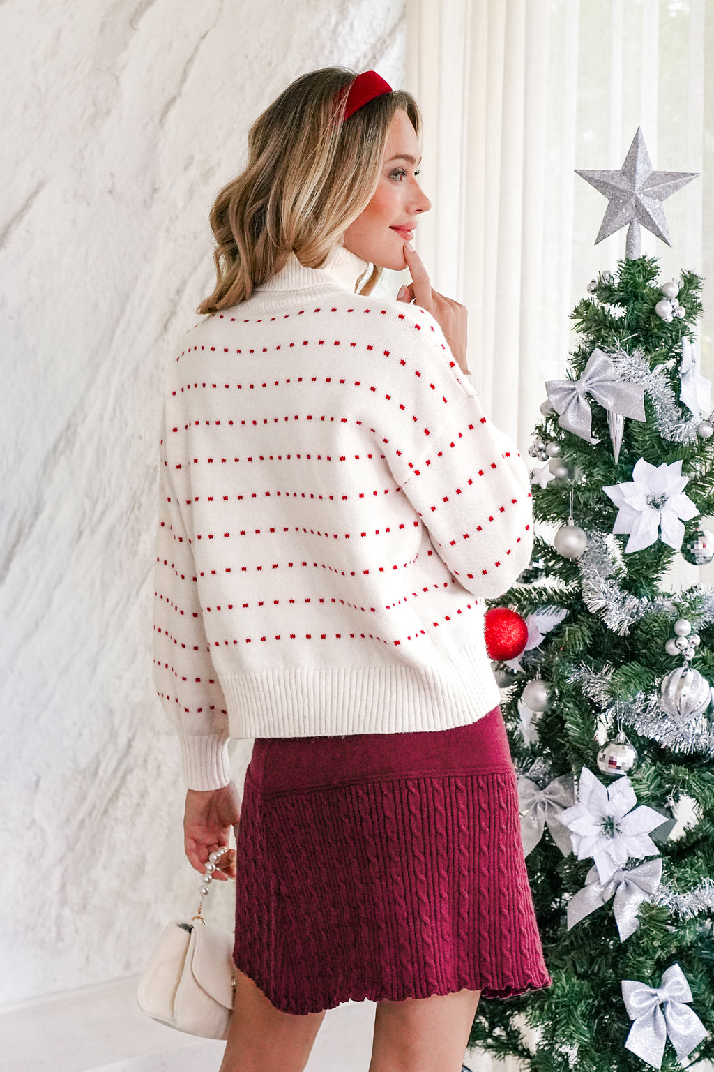 Brick Road Striped Sweater