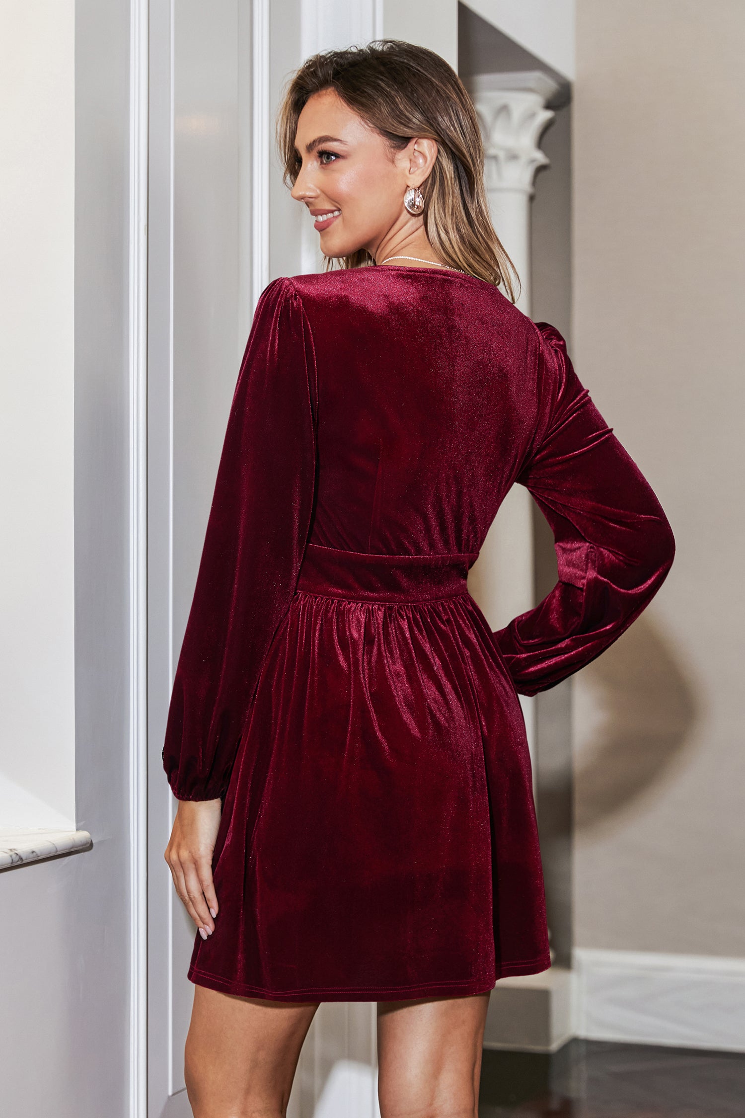 Rumor Mill Red Mini Dress
