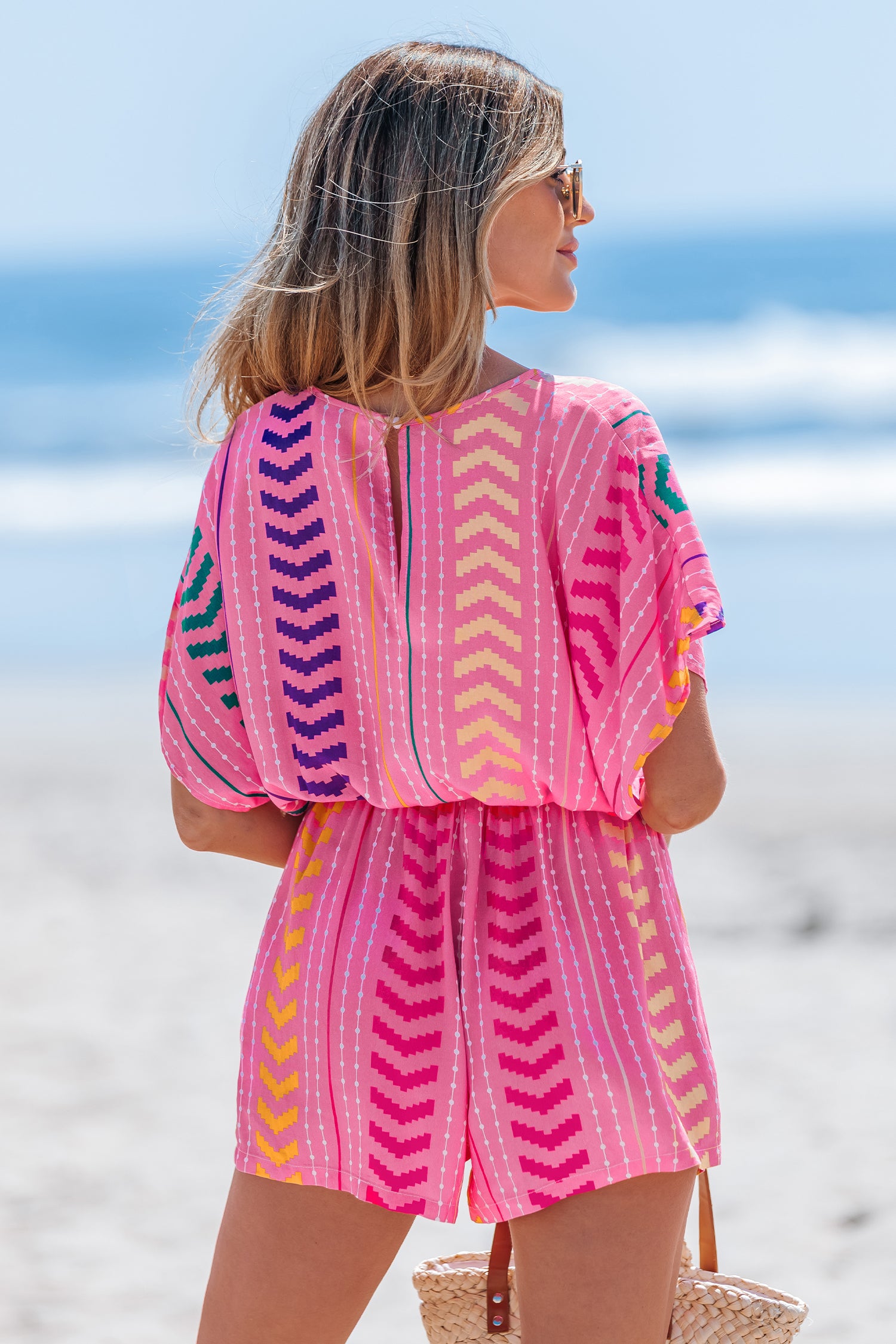 Light & Easy Abstract Romper